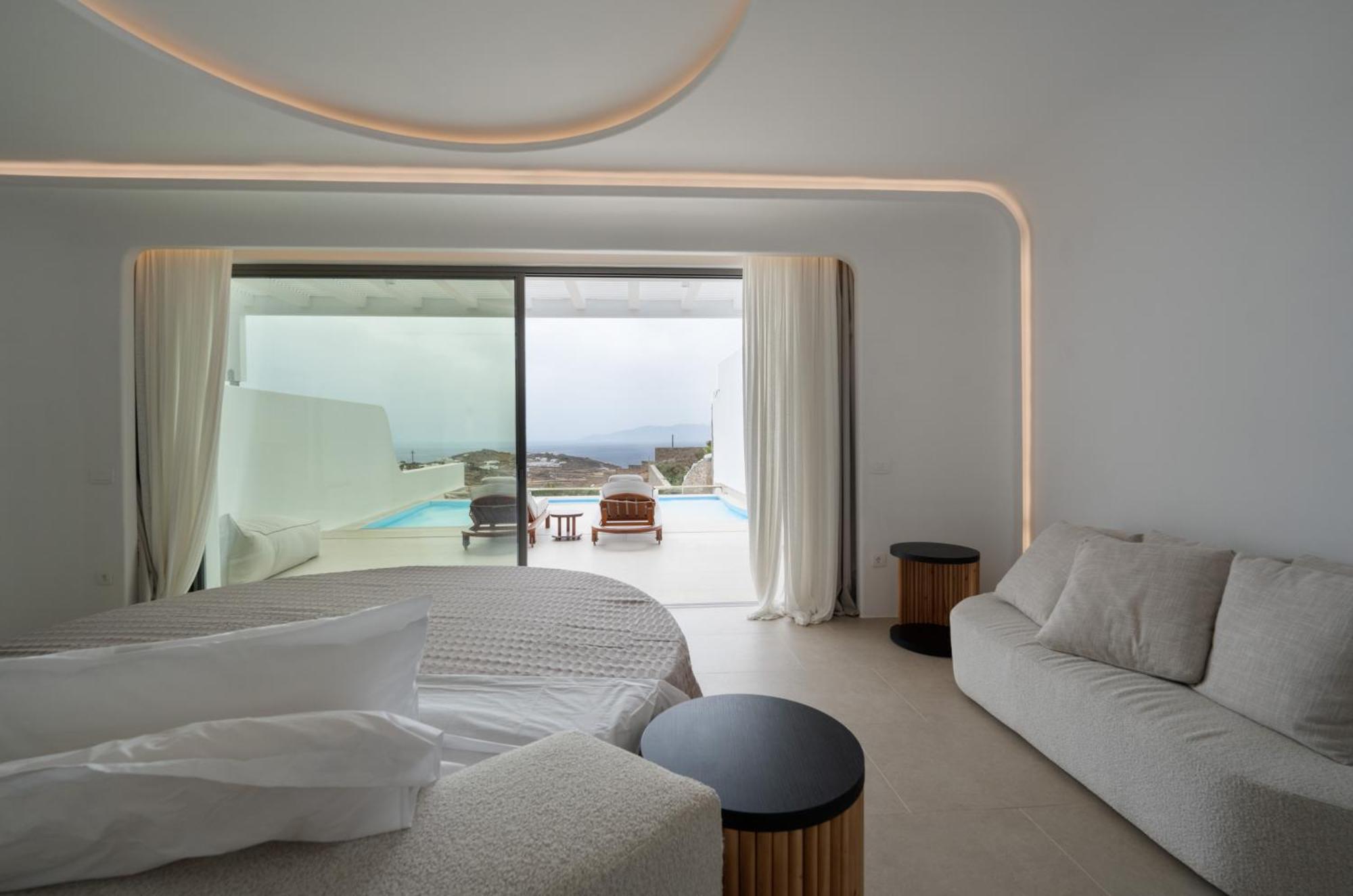 Muse Of Mykonos Luxury Suites Mykonos Town Exterior foto