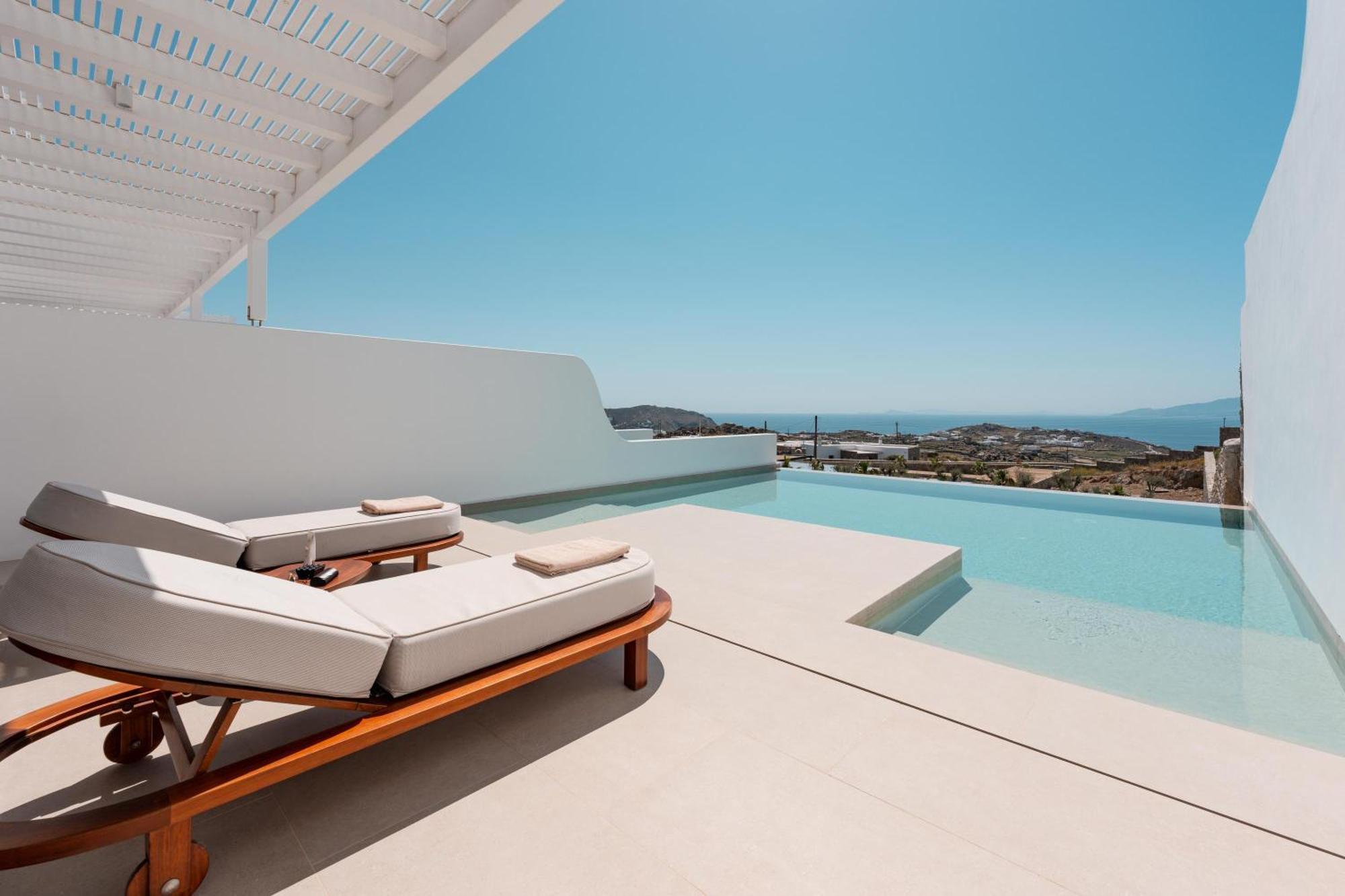 Muse Of Mykonos Luxury Suites Mykonos Town Exterior foto