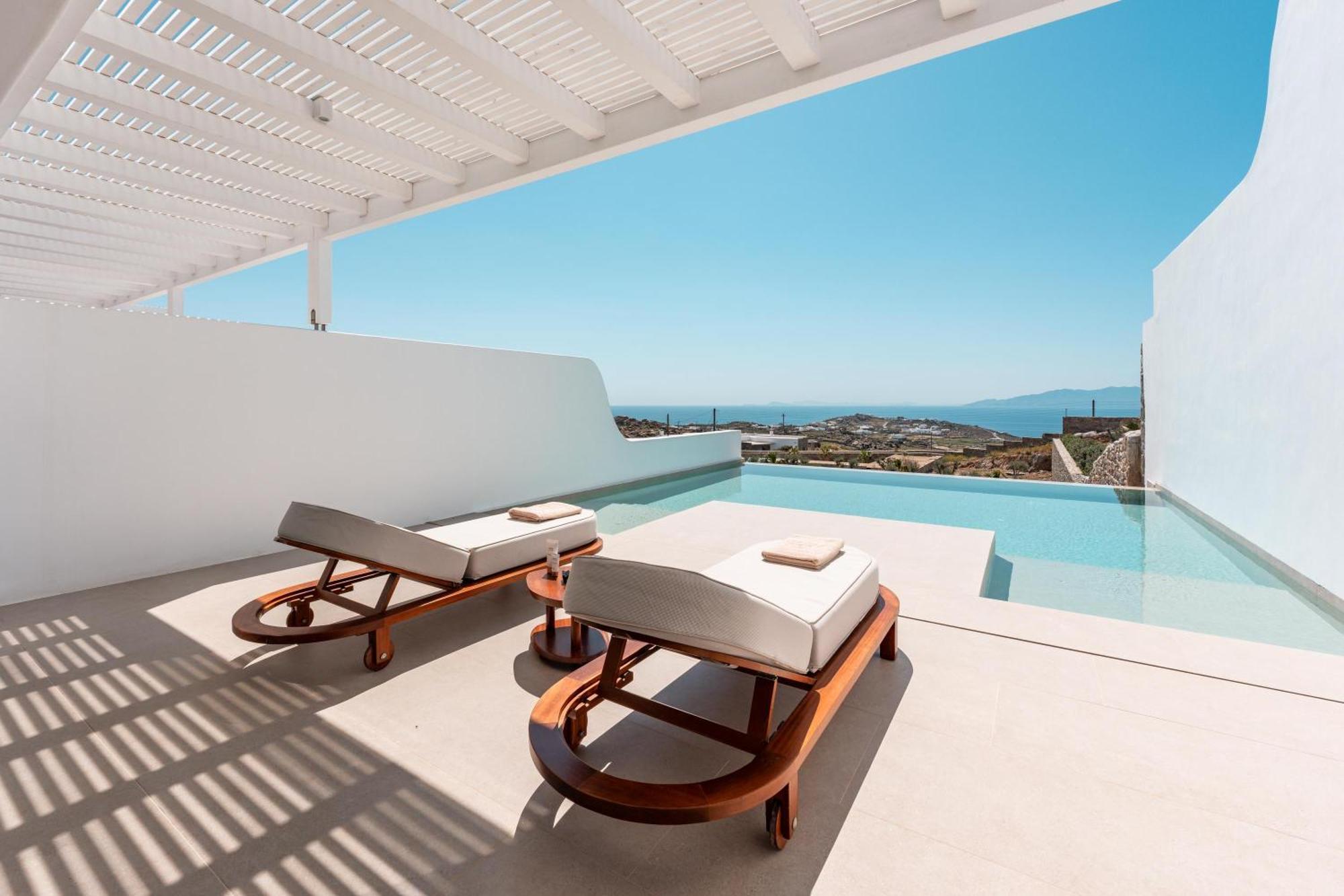 Muse Of Mykonos Luxury Suites Mykonos Town Exterior foto